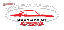 Keenan's Precision Collision Logo